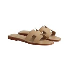Hermes Sandal Oran Beige Lin