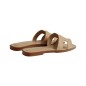 Hermes Sandal Oran Beige Lin