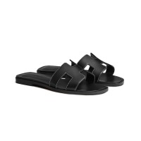Hermes Sandal Oran Black