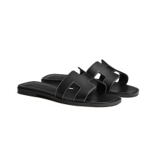 Hermes Sandal Oran Black