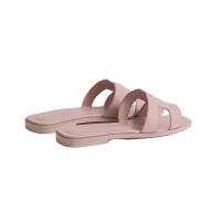 Hermes Sandal Oran Rose Cancan