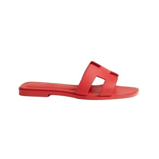 Hermes Sandal Oran Rose Vermillon