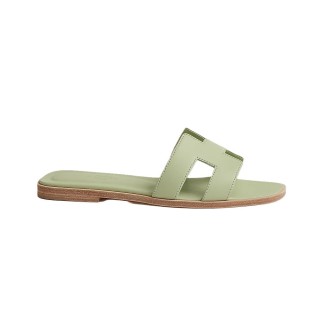 Hermes Sandal Oran Vert De Mer