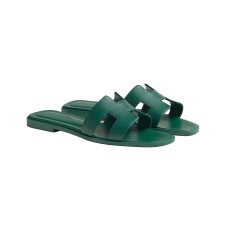 Hermes Sandal Oran Vert Viride