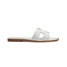 Hermes Sandal Oran White
