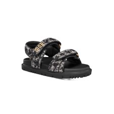 Dior Dioract Sandal Black Grey