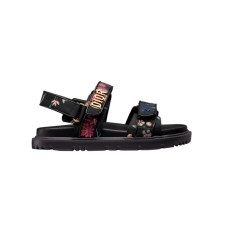 Dior Dioract Sandal Black Multicolor