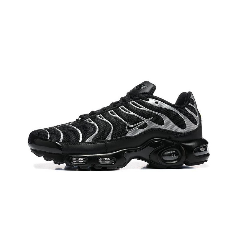 Nike Air Max Plus TN Black Metallic Silver