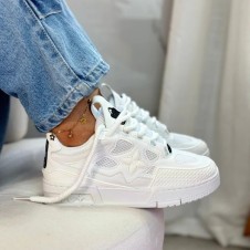Louis Vuitton Skate Sneaker Triple White