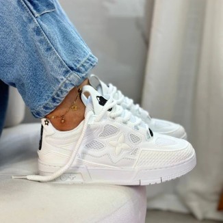 Louis Vuitton Skate Sneaker Triple White