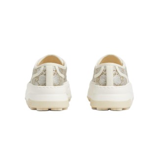 Gucci Platform Sneaker Silver