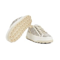 Gucci Platform Sneaker Silver