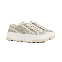 Gucci Platform Sneaker Silver