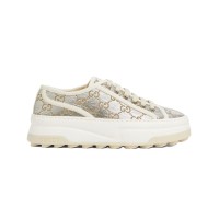 Gucci Platform Sneaker Silver