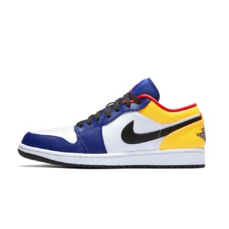 Jordan 1 Low White Navy Yellow