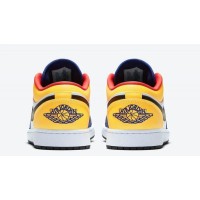 Jordan 1 Low White Navy Yellow