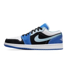 Nike Air Jordan 1 Low Black Laser Blue
