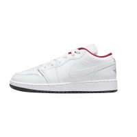 Nike Air Jordan 1 Low GS White Red