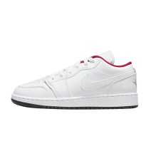Nike Air Jordan 1 Low GS White Red