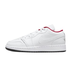 Nike Air Jordan 1 Low GS White Red