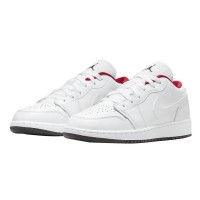 Nike Air Jordan 1 Low GS White Red