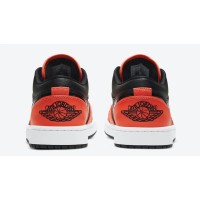 Nike air Jordan 1 Low Orange Black