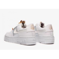 Nike Air Force 1 Pixel White Dark Beetroot