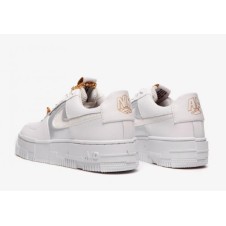 Nike Air Force 1 Pixel White Dark Beetroot