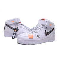 Nike Air Force “Just do it” Bianca Alta