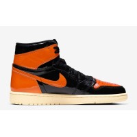 Nike Air Jordan 1 Arancione e Nero Uomo Donna | Miglior Qualità | Streetwalk