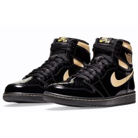 Nike Air Jordan 1 Retro Black Metalic Gold