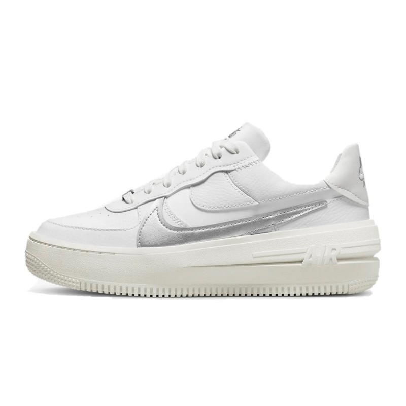 Nike Air Force 1 PLT.AF.ORM White Silver