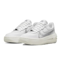 Nike Air Force 1 PLT.AF.ORM White Silver
