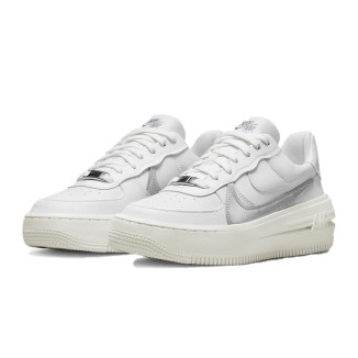 Nike Air Force 1 PLT.AF.ORM White Silver