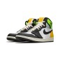 Nike Air Jordan 1 Retro High White Black Volt University Gold