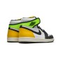 Nike Air Jordan 1 Retro High White Black Volt University Gold