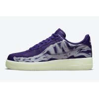 Nike Air Force 1 Skeleton Purple