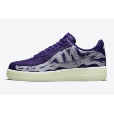 Nike Air Force 1 Skeleton Purple