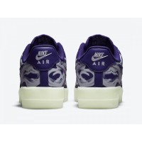 Nike Air Force 1 Skeleton Purple