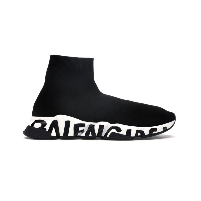 Balenciaga Speed Trainer Graffiti Black Balenciaga Speed Trainer Graffiti Black