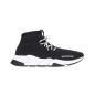 Balenciaga Speed Trainer Lace Up Black White