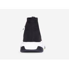 Balenciaga Speed Trainer Lace Up Black Yellow