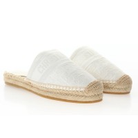 Dior Espadrille Dway White