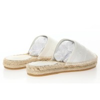 Dior Espadrille Dway White