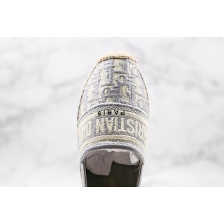 Dior Espadrille Granville Grey