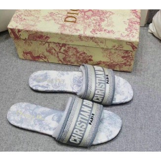 Dior Mule Dway Grey Stamped