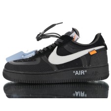 Nike Air Force X Off White Black 2.0 Grey