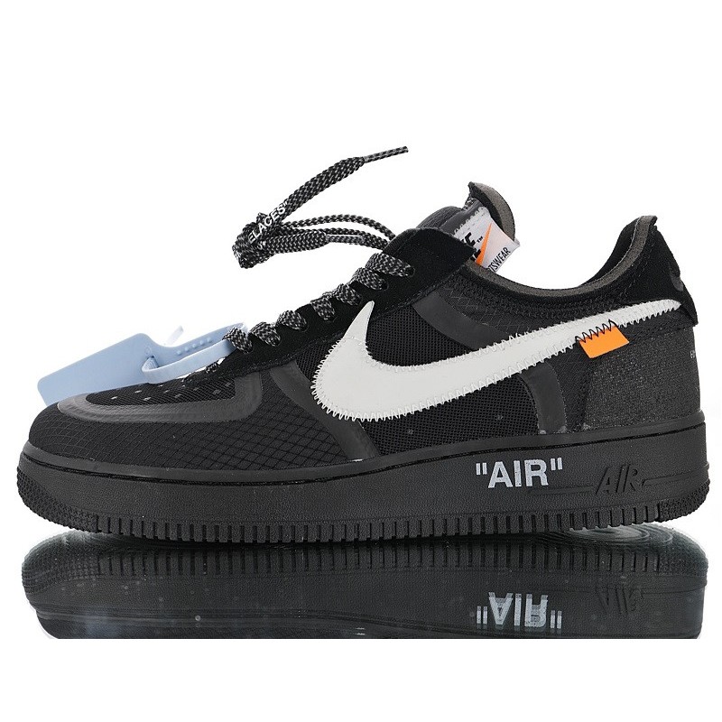 Nike Air Force X Off White Black 2.0 Grey