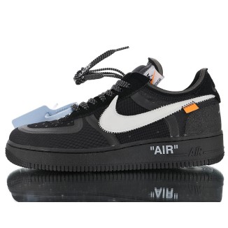 Nike Air Force X Off White Black 2.0 Grey