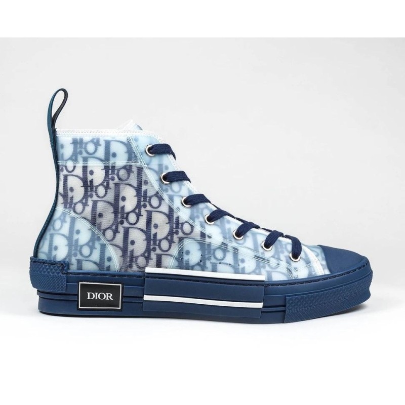 High Dior Oblique B23 Blue Navy